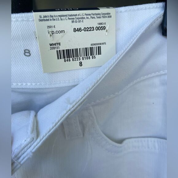 Size 8 St. John’s  Bay Cropped Pants for Women - Picture 8 of 10